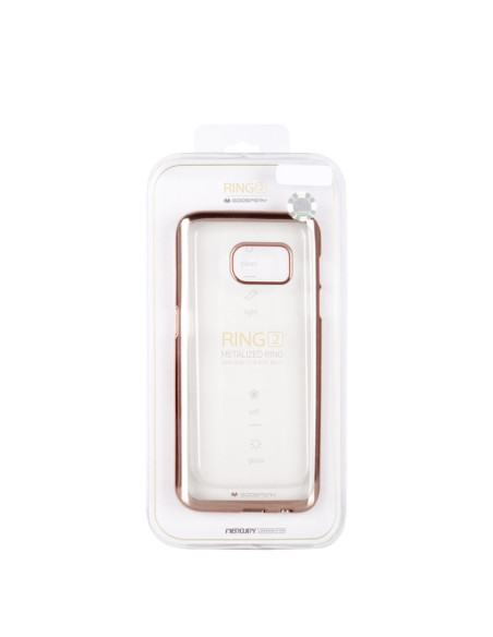 Etui Do Samsung Galaxy S7 Edge Mercury Ring2 Różowe Złoto