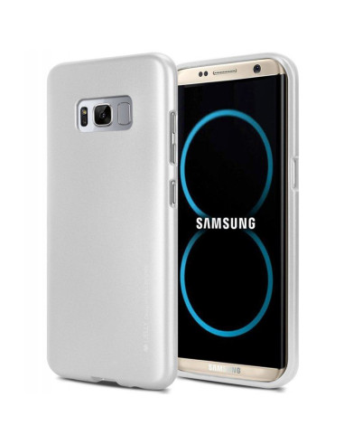 Etui Do Samsung Galaxy S8 Mercury I-Jelly Srebrny