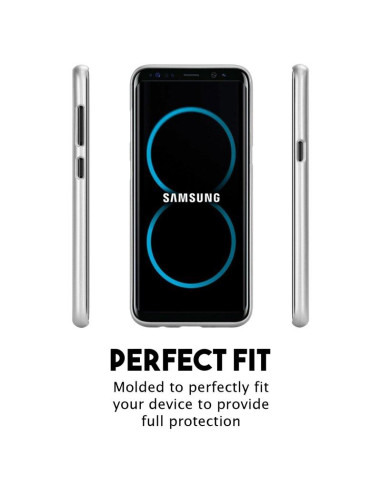Etui Do Samsung Galaxy S8 Mercury I-Jelly Srebrny