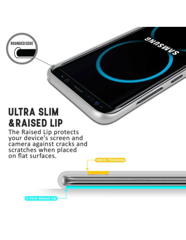 Etui Do Samsung Galaxy S8 Mercury I-Jelly Srebrny