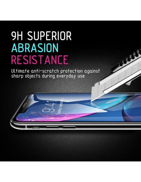 Szkło Hybrydowe 9H Na Cały Ekran Samsung Galaxy A80 / A90 Crong 7D Nano Flexible Glass