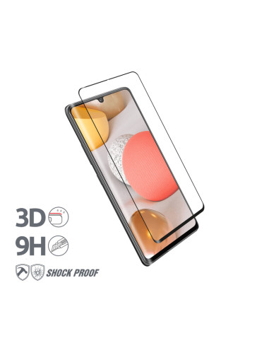 Szkło Hartowane 9H Full Glue Na Cały Ekran Samsung Galaxy A42 5G Crong 3D Armour Glass