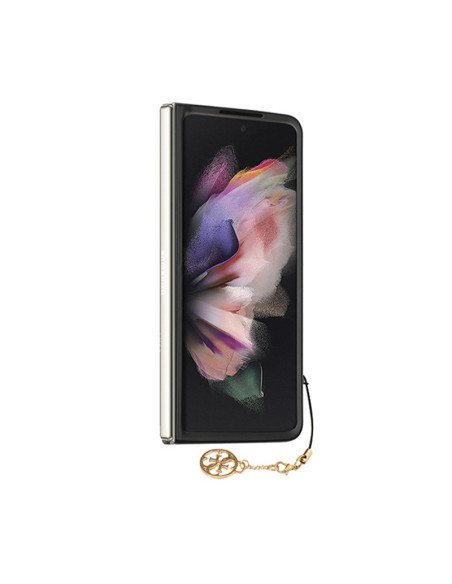 Etui Do Samsung Galaxy Z Fold 5 Guess 4G Charms Collection Brązowy