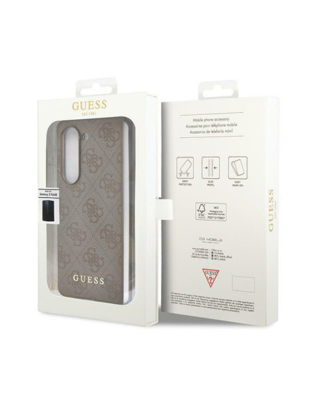 Etui Do Samsung Galaxy Z Fold 5 Guess 4G Charms Collection Brązowy