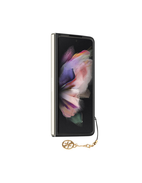 Etui Do Samsung Galaxy Z Fold 5 Guess 4G Charms Collection Szary