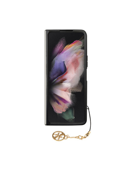 Etui Do Samsung Galaxy Z Fold 5 Guess 4G Charms Collection Szary