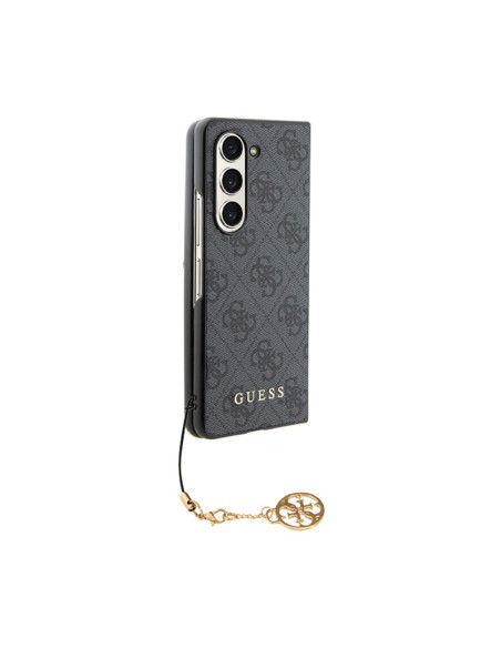 Etui Do Samsung Galaxy Z Fold 5 Guess 4G Charms Collection Szary