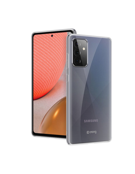 Etui Do Samsung Galaxy A72 Crong Crystal Slim Cover Przezroczysty