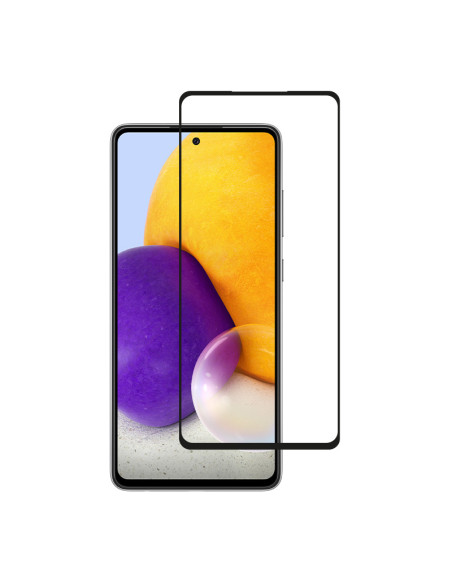 Szkło Hybrydowe Niepękające 9H Na Cały Ekran Samsung Galaxy A72 Crong 7D Nano Flexible Glass