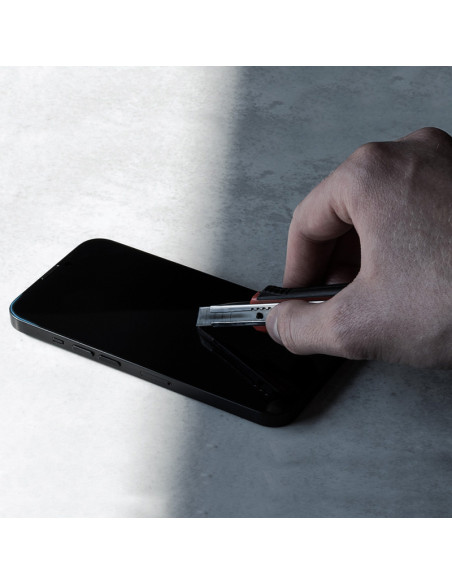 Szkło Hybrydowe Niepękające 9H Na Cały Ekran Samsung Galaxy A72 Crong 7D Nano Flexible Glass