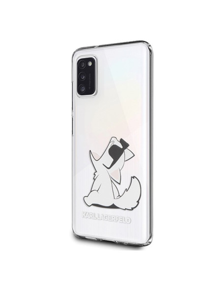 Etui Do Samsung Galaxy A41 Karl Lagerfeld Choupette Fun Sunglasses Przezroczysty