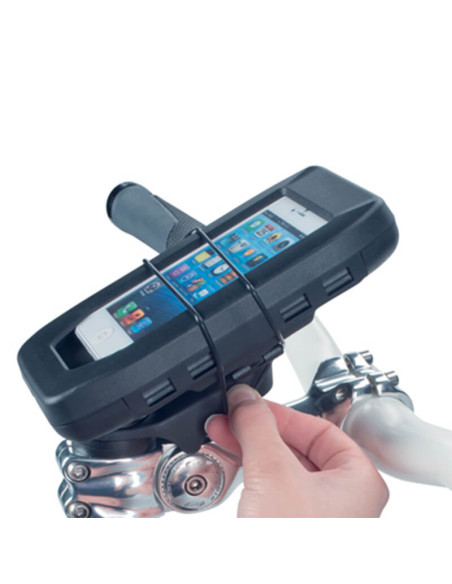 Uchwyt Uniwersalny Rowerowy Do Smartfonów iGrip Universal Biker Stem Splashbox Czarny