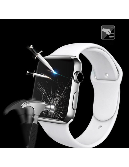 Szkło Ochronne Na Ekran Apple Watch 41 mm Mocolo 3D Glass Full Glue