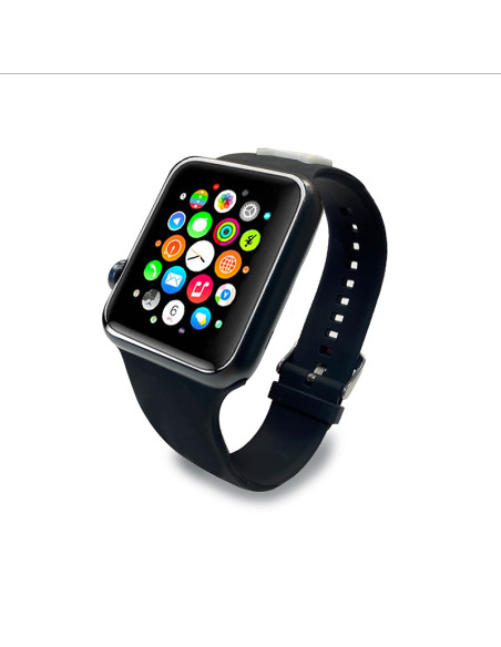 Pasek Do Apple Watch 42 / 44 / 45 mm Karl Lagerfeld Silicone Choupette Head Czarny
