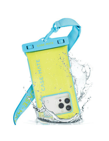 Etui Wodoodporne Do Smartfonów Do 6.7 " Case-Mate Waterproof Floating Pouch Niebieski