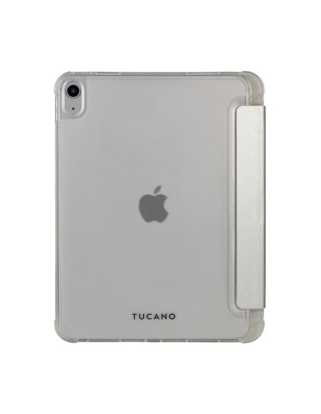 Etui Do iPad 10.9 " ( 2022 ) W / Magnet & Stand Up Z Uchwytem Apple Pencil Tucano Satin Case Srebrny