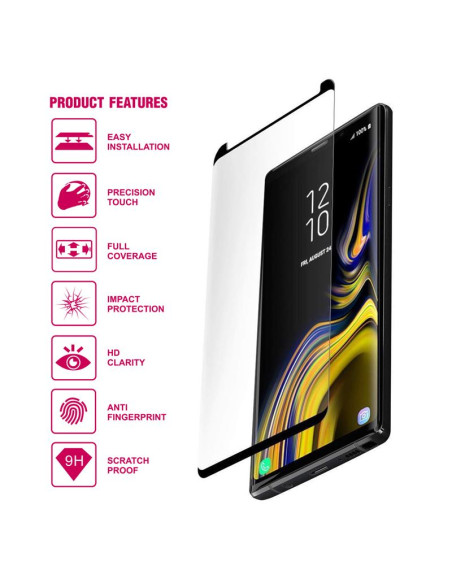 Szkło Hartowane Na Cały Ekran Huawei Mate 20 Crong Edge Glass 4D Full Glue