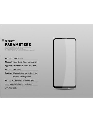 Szkło Ochronne Huawei P40 Lite E Mocolo 2.5D...