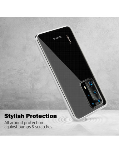 Etui Do Huawei P40 Pro Crong Crystal Slim Cover...