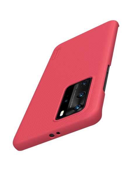 Etui Do Huawei P40 Pro Nillkin Super Frosted Shield Czerwony