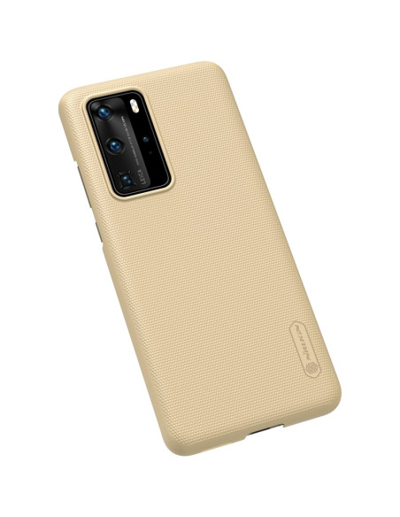 Etui Do Huawei P40 Pro Nillkin Super Frosted Shield Złoty