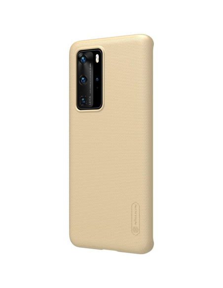 Etui Do Huawei P40 Pro Nillkin Super Frosted Shield Złoty
