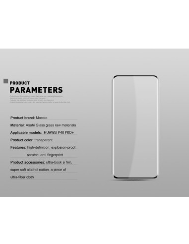 Szkło Ochronne Huawei P40 Pro Mocolo 3D Glass...