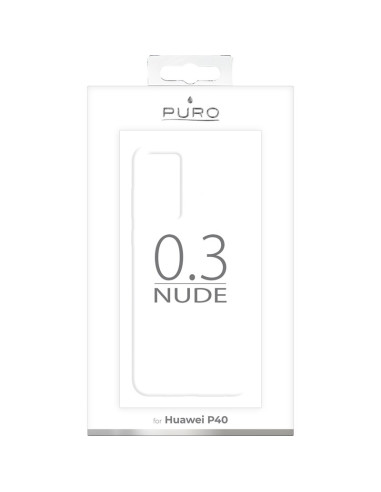 Etui Do Huawei P40 Puro 0.3 Nude Przezroczysty