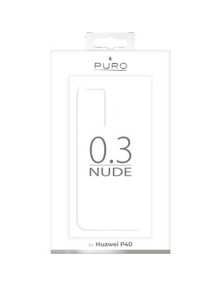 Etui Do Huawei P40 Puro 0.3 Nude Przezroczysty