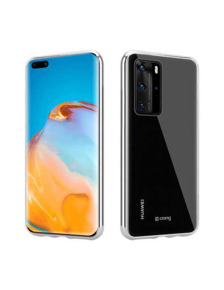 Etui Do Huawei P40 Crong Crystal Slim Cover Przezroczysty