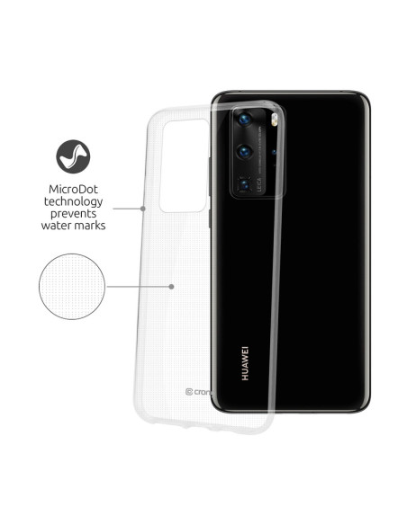 Etui Do Huawei P40 Crong Crystal Slim Cover Przezroczysty
