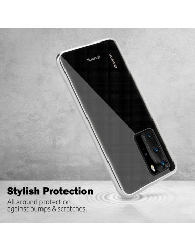 Etui Do Huawei P40 Crong Crystal Slim Cover...