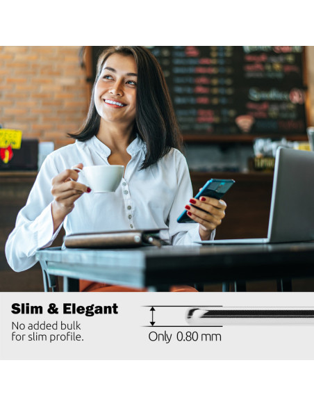 Etui Do Huawei P40 Crong Crystal Slim Cover Przezroczysty