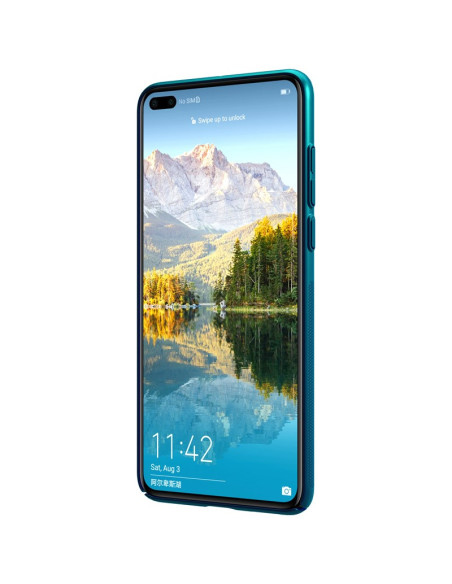 Etui Do Huawei P40 Nillkin Super Frosted Shield Niebieski