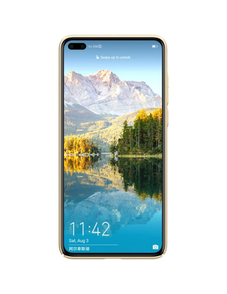 Etui Do Huawei P40 Nillkin Super Frosted Shield Złoty