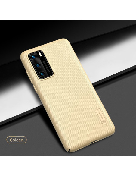 Etui Do Huawei P40 Nillkin Super Frosted Shield Złoty