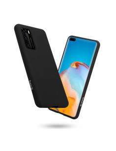 Etui Do Huawei P40 Crong Color Cover Czarny