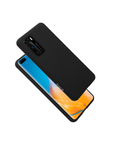 Etui Do Huawei P40 Crong Color Cover Czarny