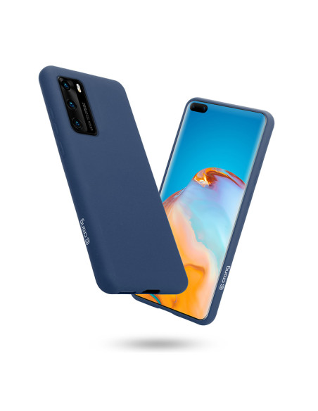Etui Do Huawei P40 Crong Color Cover Niebieski
