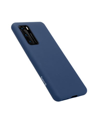 Etui Do Huawei P40 Crong Color Cover Niebieski