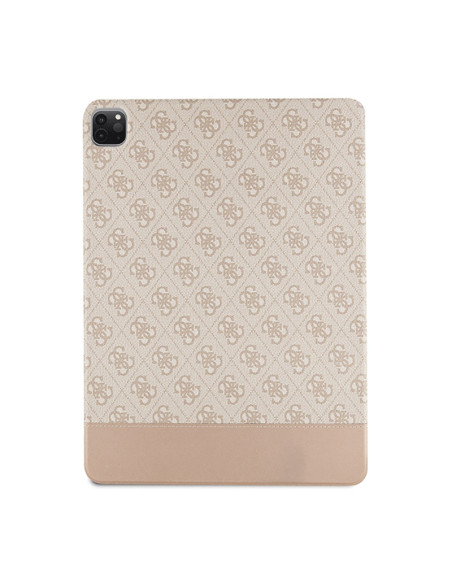 Etui Do iPad Pro 12.9 " ( 2022 - 2020 ) Guess 4G Stripe Allover Różowy
