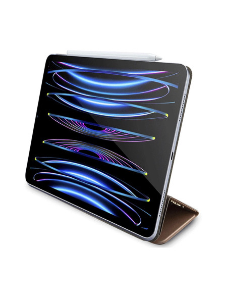 Etui Do iPad Pro 12.9 " ( 2022 - 2020 ) Guess 4G Stripe Allover Różowy