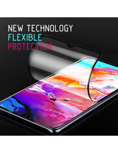 Szkło Hybrydowe 9H Na Cały Ekran Xiaomi Redmi 5 Crong 7D Nano Flexible Glass