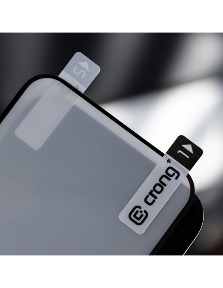 Szkło Hybrydowe Niepękające 9H Na Cały Ekran Xiaomi Redmi Note 10 5G Crong 7D Nano Flexible Glass