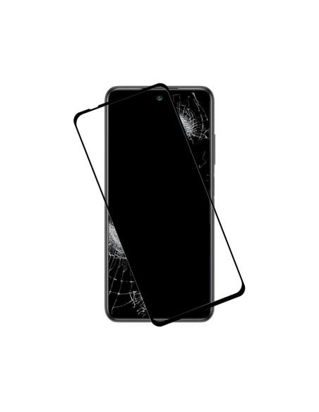Szkło Hybrydowe Niepękające 9H Na Cały Ekran Xiaomi Redmi Note 10 5G Crong 7D Nano Flexible Glass