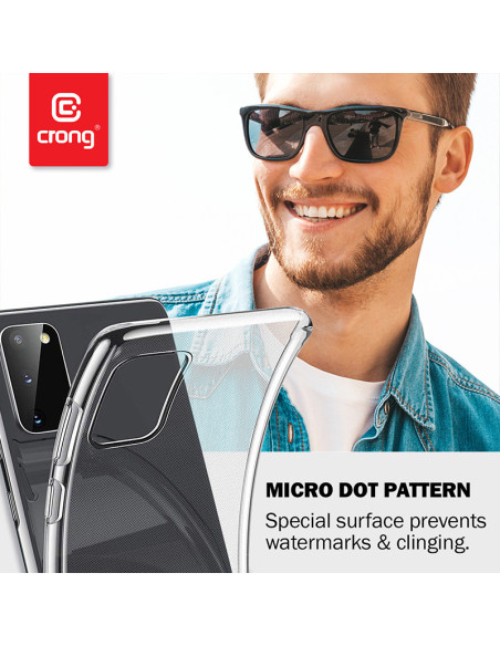 Etui Do Xiaomi Mi Note 10 / Mi Note 10 Pro Crong Crystal Slim Cover Przezroczysty