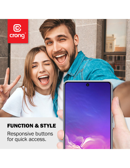Etui Do Xiaomi Mi Note 10 / Mi Note 10 Pro Crong Crystal Slim Cover Przezroczysty