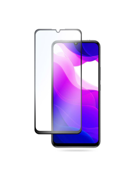 Szkło Hybrydowe 9H Na Cały Ekran Xiaomi Mi 10 Lite Crong 7D Nano Flexible Glass