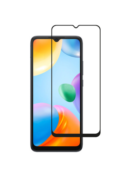 Szkło Hybrydowe Niepękające 9H Na Cały Ekran Xiaomi Redmi 10C Crong 7D Nano Flexible Glass