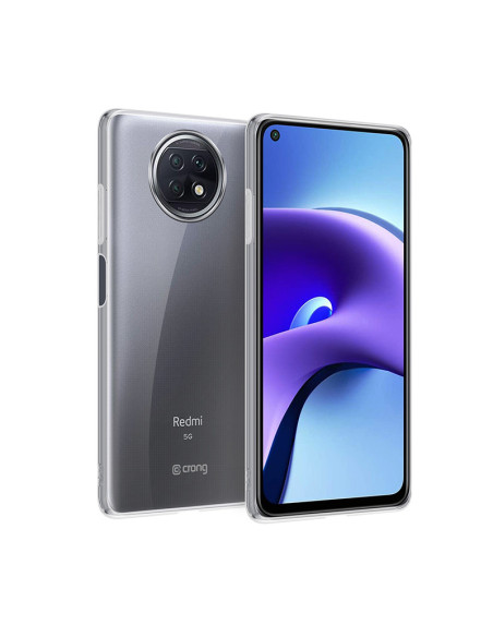 Etui Do Xiaomi Redmi Note 9T Crong Crystal Slim Cover Przezroczysty